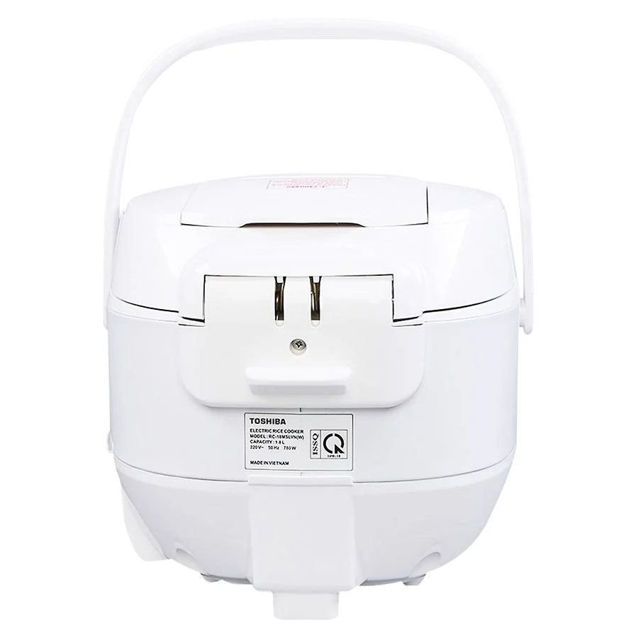 Nồi cơm điện Toshiba 1.8 lít RC-18MSLVN(W)