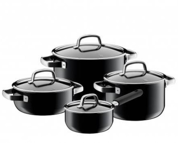 Bộ nồi 4 món WMF Fusiontec Black 0514855290