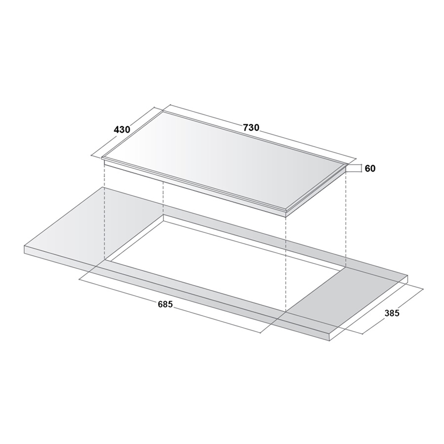 Bếp từ đôi Canzy CZ 88NPSI