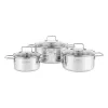 Bộ nồi Inox liền khối Elmich Trimax XR EL8074 size 16,20,22cm