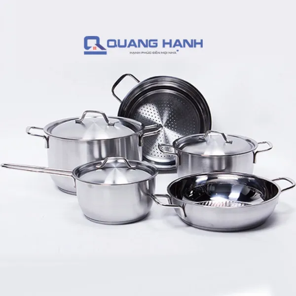 Bộ nồi fivestar 5 chiếc vung inox