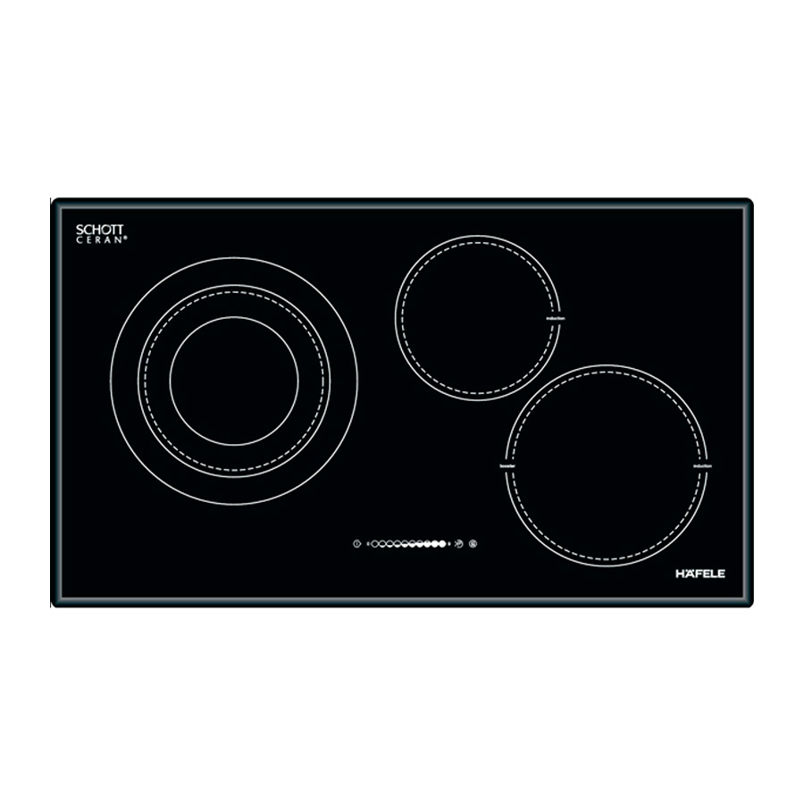 Bếp điện từ Hafele 3 vùng nấu HC-M773A 536.01.705