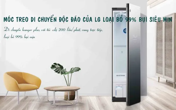 Máy giặt hấp sấy LG Styler S5MBC