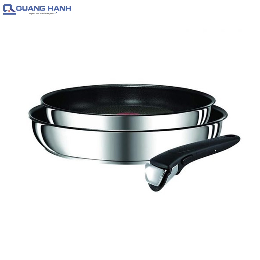 Bộ 2 chảo quai rời Inox Tefal L94090 Ingenio 22 và 26cm - toàn cảnh sản phẩm