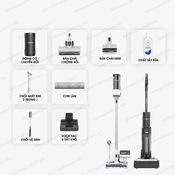 Máy hút bụi lau nhà Tineco Floor One Switch S7