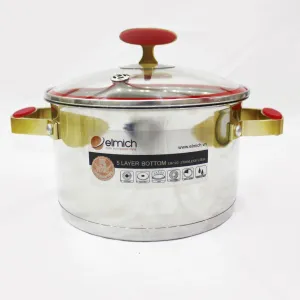 Nồi inox Elmich 304 red velvet 28cm