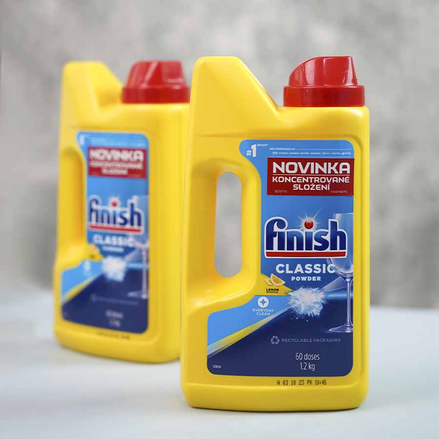 Bột rửa Finish Classic Lemon 1200gram