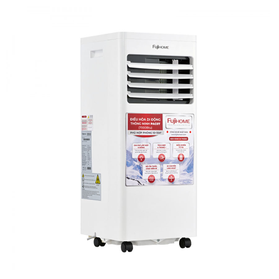 Máy điều hòa di động thông minh FujiHome PAC07