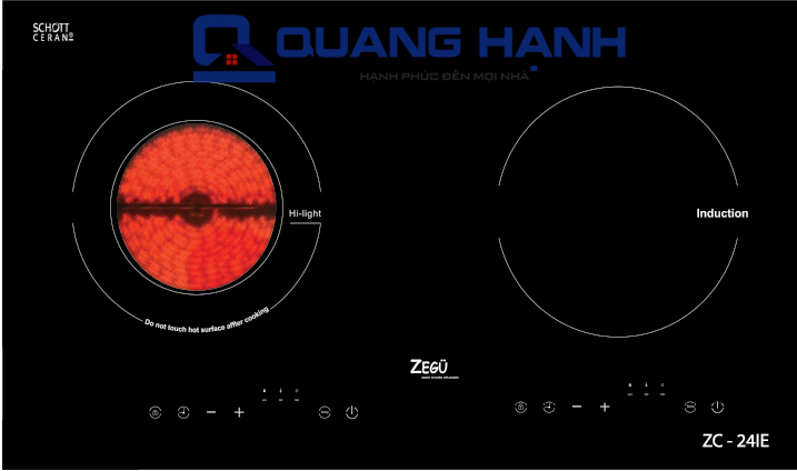 Bếp điện từ Zegu ZC-24IE