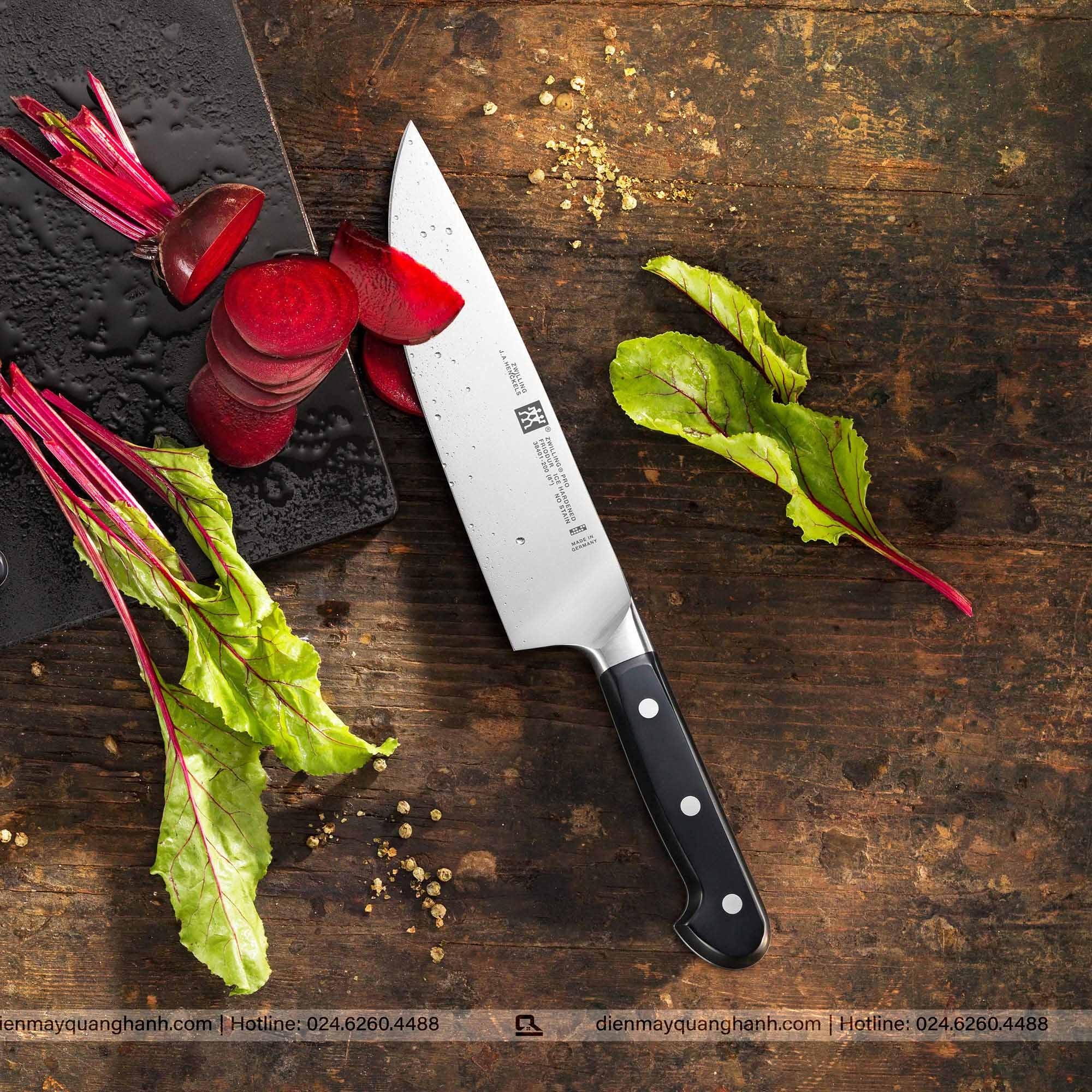 Ảnh thực tế Bộ dao ZWILLING Pro 3 món (A) 38430-007