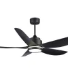 Quạt trần Benny BF-C52LUX-B đèn Led có điều khiển từ xa màu đen