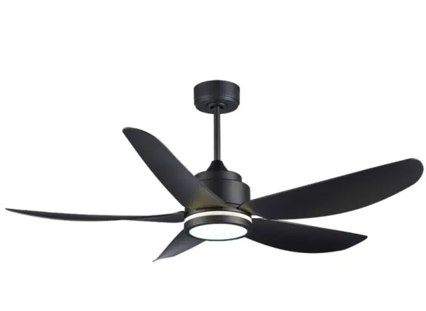 Quạt trần Benny BF-C52LUX-B đèn Led có điều khiển từ xa màu đen