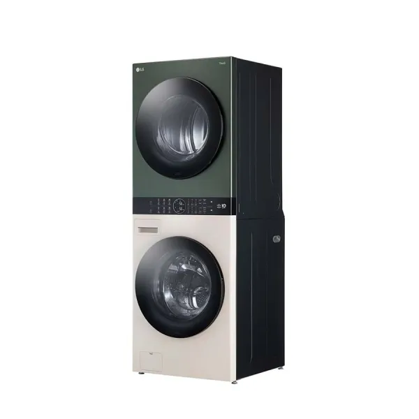 Tháp máy giặt cao cấp LG WashTower 21Kg + sấy 16Kg WT2116SHEG