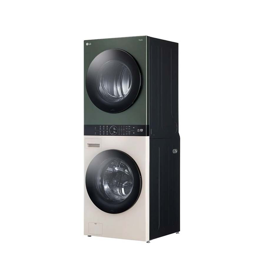 Tháp máy giặt cao cấp LG WashTower 21Kg + sấy 16Kg WT2116SHEG