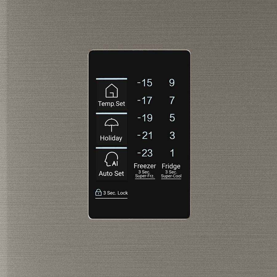 Tủ lạnh Aqua Inverter 480 lít AQR-S480XA (SG)
