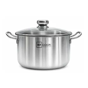 Nồi thân đúc đáy liền Inox 430 Fivestar HT COOK HTN26002 26cm