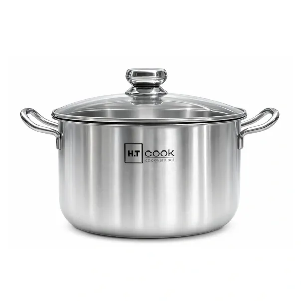 Nồi thân đúc đáy liền Inox 430 Fivestar HT COOK HTN26002 26cm
