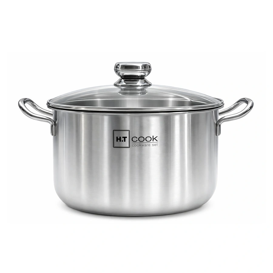Nồi thân đúc đáy liền Inox 430 Fivestar HT COOK HTN26002 26cm