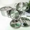 Bộ nồi 4 món Fivestar nắp inox FS-B4LV-3L