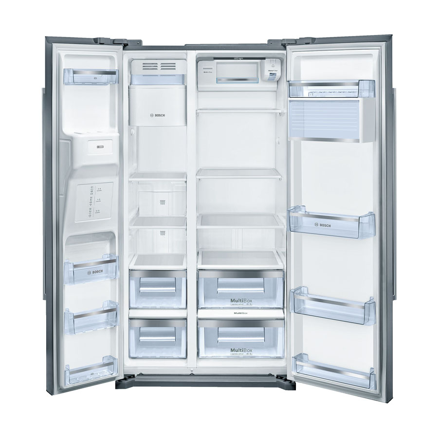 Tủ lạnh Side by Side 533 lít Bosch KAD90VB20 - bên trong tủ và các khay