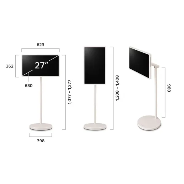 Màn hình giải trí di động 27 inch LG StanbyME 2 – 27LX6TDGA