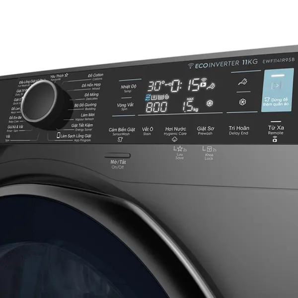 Máy giặt Electrolux Inverter 11 kg EWF1141R9SB