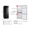 Tủ lạnh Electrolux Inverter 308 lít EBB3462K-H