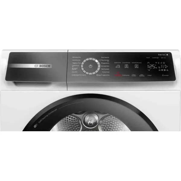 Máy sấy bơm nhiệt Bosch 9kg WQB245B40 Serie 8