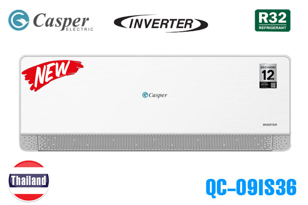 Điều hòa 1 chiều Inverter 1 HP Casper QC-09IS36 - toàn cảnh sản phẩm