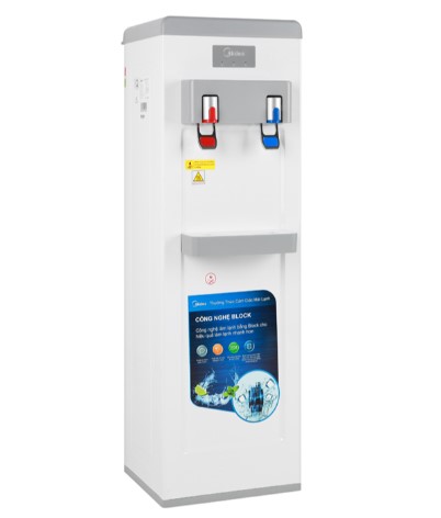 Cây nước nóng lạnh Midea YL1932S, 550W, Block, 2 vòi