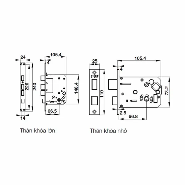 Khóa điện tử Hafele EL7500 912.05.728