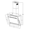Máy hút mùi Canzy CZ 369TGLASS