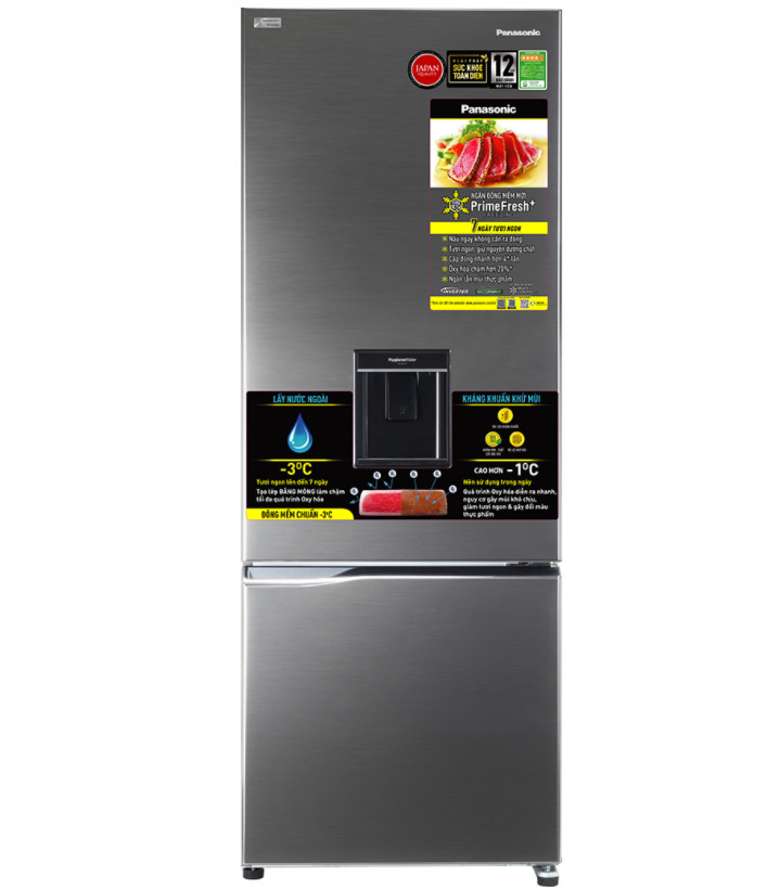 Tủ lạnh Panasonic Inverter 290 lít NR-BV320WSVN