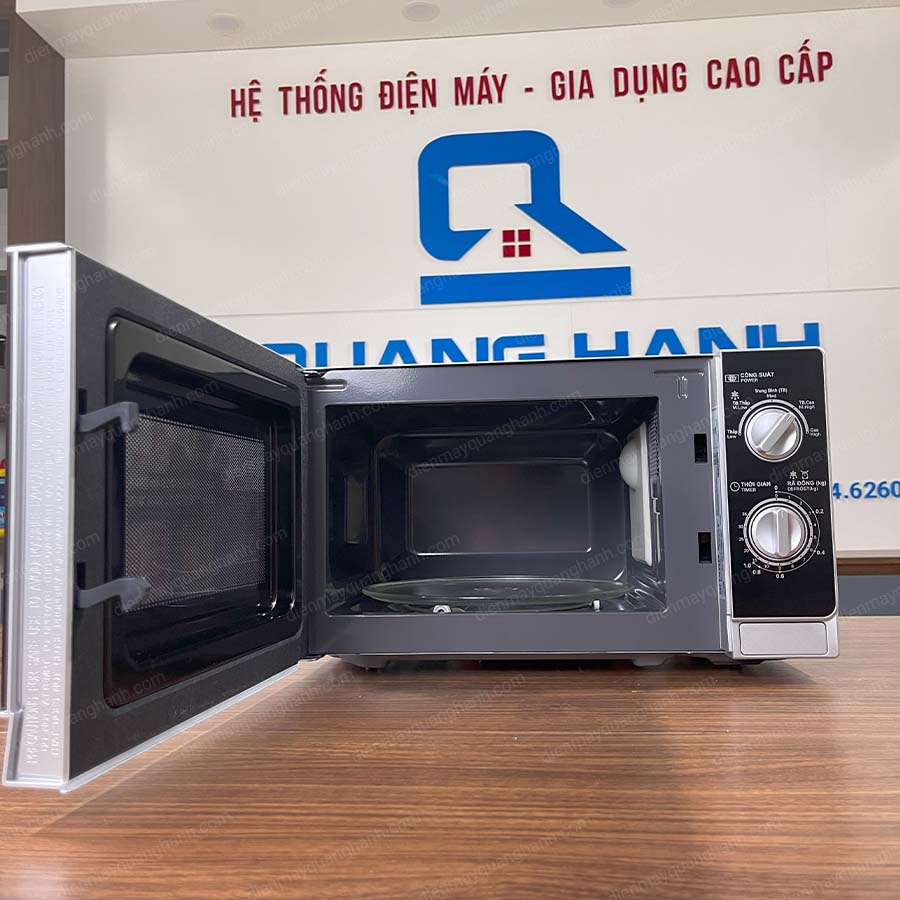 Ảnh thực tế Lò vi sóng cơ Sharp R-205VN-S 20 lít