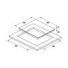 Bếp từ 3 vùng nấu Hafele HC-I6032B 533.09.901 | Chính Hãng