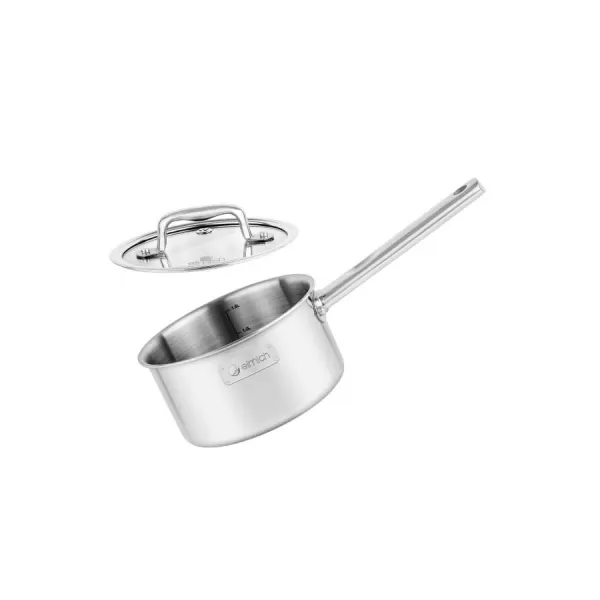 Bộ nồi inox liền khối Elmich Trimax EL-8005 size 18, 20, 26, quánh 16cm
