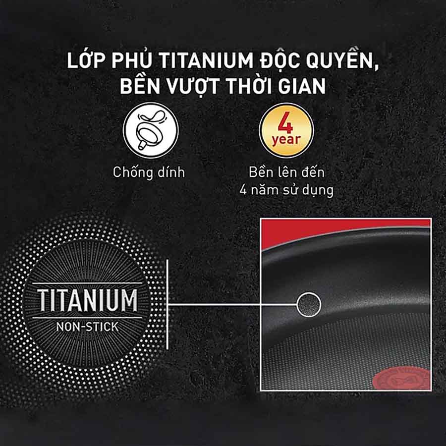Chảo chiên sâu lòng Tefal So Chef G1358495 24cm