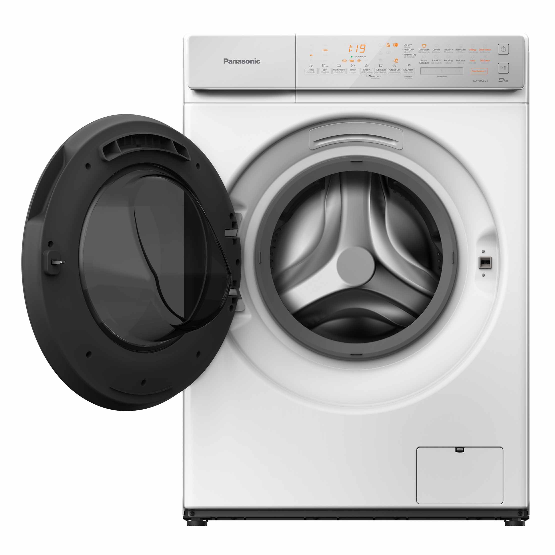 Máy giặt sấy Panasonic Inverter 10 Kg NA-V10FC1WVT