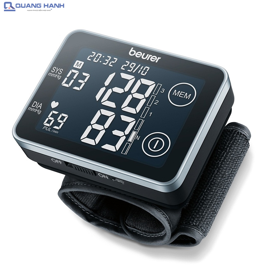 Máy đo huyết áp điện tử cổ tay cảm ứng Beurer BC58