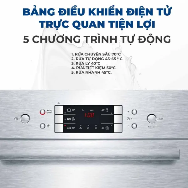 Máy rửa bát Bosch SCE52M65EU
