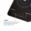 Bếp điện từ đơn Korea King PIND-T39/B 2000W