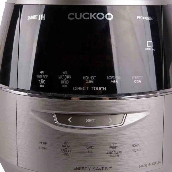 Nồi Cơm Điện Áp Suất Điện Tử Cuckoo CRP-FHTR0609F