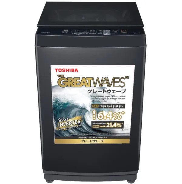 Máy giặt Toshiba Inverter 9 Kg AW-DK1000FV(KK)