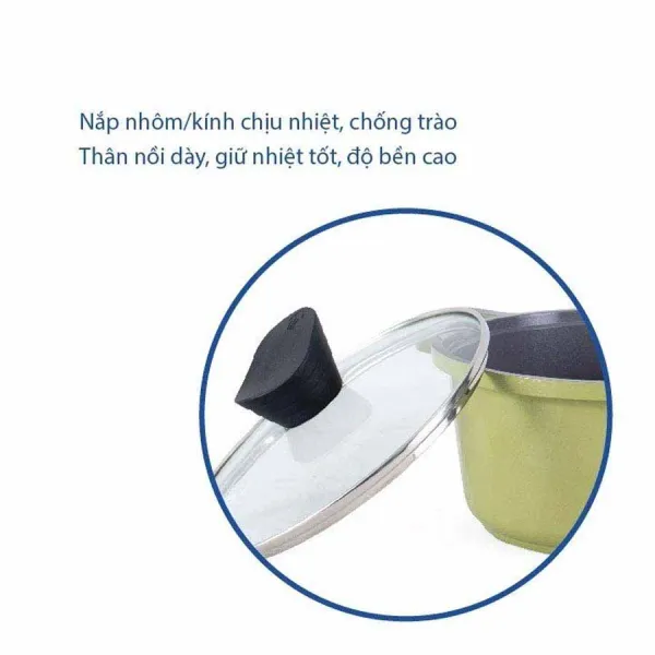 Bộ nồi 4 cái Korea King KS-GL4TCI