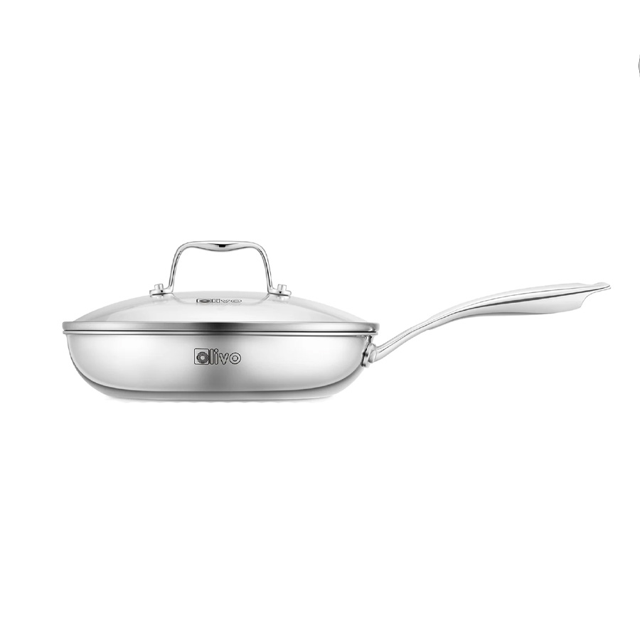 Chảo inox Olivo Steve X 24cm - toàn cảnh sản phẩm