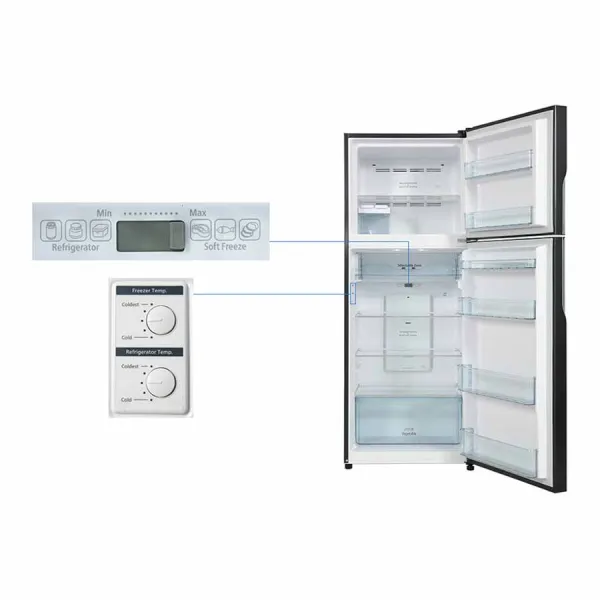 Tủ lạnh Hitachi Inverter 406 lít R-FVX510PGV9 GBK