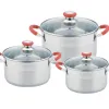 Bộ nồi 3 chiếc(18,22,26)inox Elmich EL3336-2353336