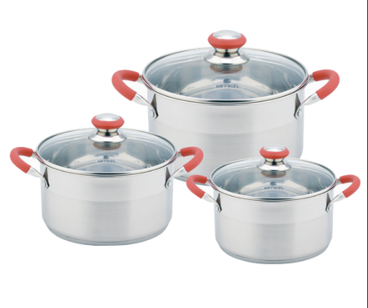 Bộ nồi 3 chiếc(18,22,26)inox Elmich EL3336-2353336 - toàn cảnh sản phẩm