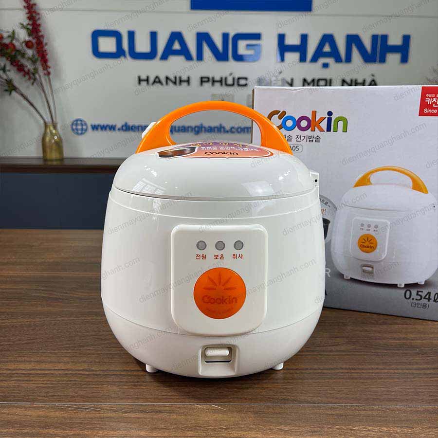 Ảnh thực tế Nồi cơm điện Cookin RM-NA05 dung tích 0.5 lít