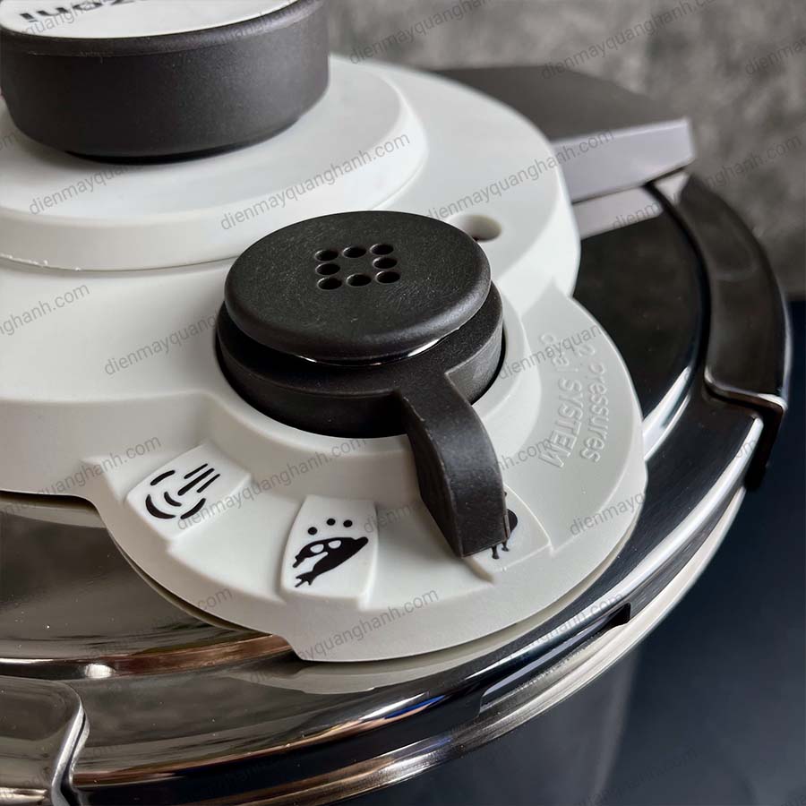 Ảnh thực tế Nồi áp suất BARAZZONI Facile Dual System CM22 6 L